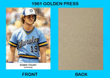 Robin Yount 1961 Golden Press Custom Card - 4243