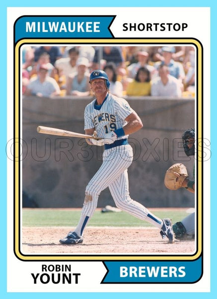 Robin Yount 1974 Topps Custom Card - 4828