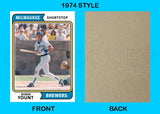 Robin Yount 1974 Topps Custom Card - 4828