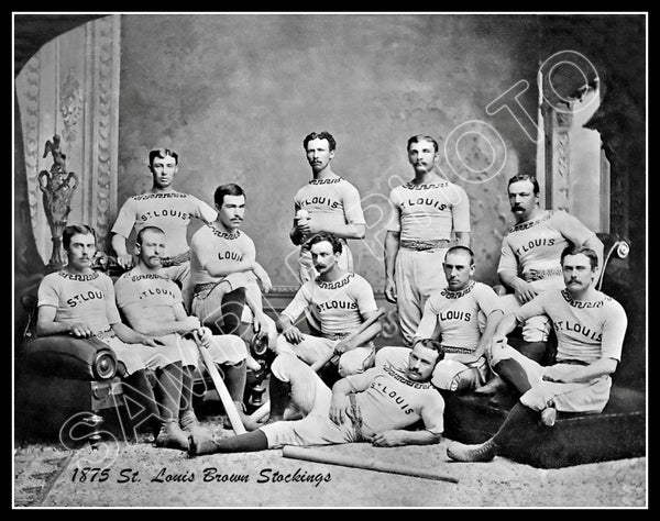 1875 St Louis Browns 11X14 Photo - 1143