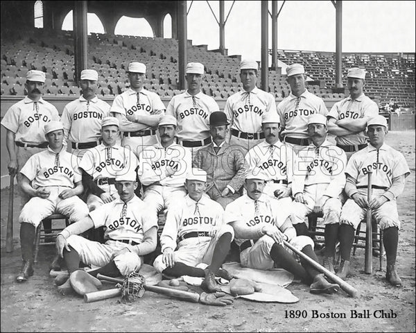 1890 Boston Beaneaters 8X10 Photo - Braves - 1144