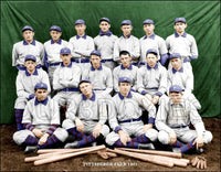 1901 Pittsburgh Pirates Colorized 11X14 Photo - Wagner Clarke Chesbro - 2110