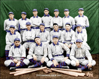 1901 Pittsburgh Pirates Colorized 8X10 Photo - Wagner Clarke Chesbro - 2109