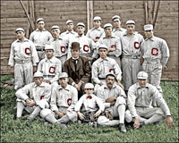 1901 Chicago White Sox Colorized 8X10 Photo - Griffith Comiskey - 2111