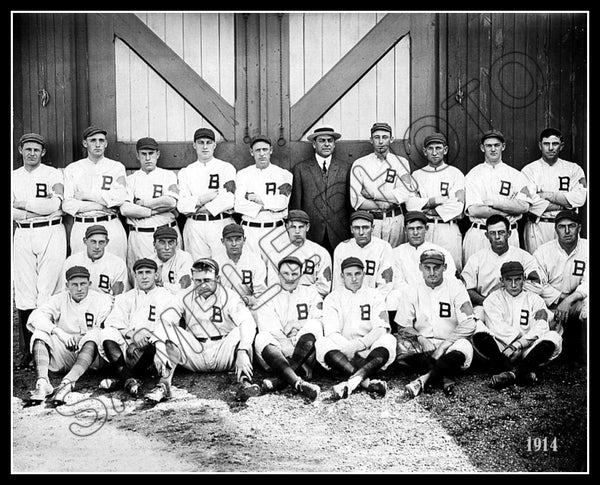 1914 Boston Braves 8X10 Photo - Maranville Evers - 1190