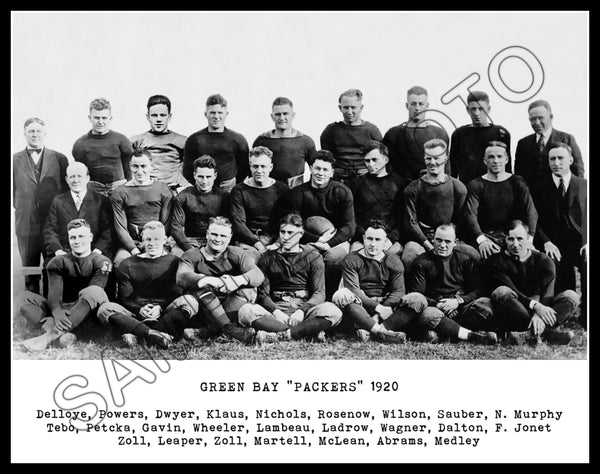 1920 Green Bay Packers 11X14 Photo - 2985