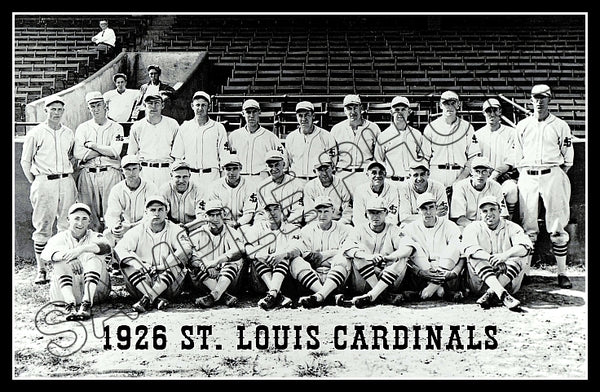 1926 St. Louis Cardinals Poster 11X17 - Alexander Haines Bottomley - 1 –  OUR3DOXIES