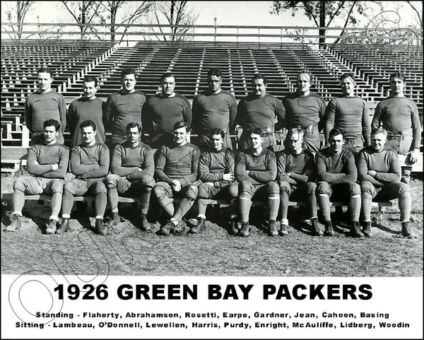 1926 Green Bay Packers 8X10 Photo - 2987