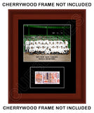 1927 Yankees World Series Ticket Stub Matted Photo Display 11X14 - 2115