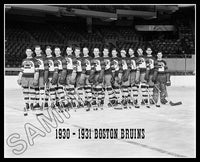 1930-1931 Boston Bruins 8X10 Photo - 3070