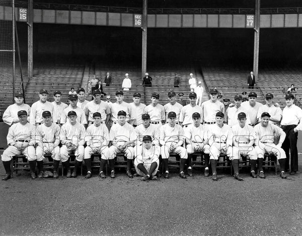 1932 New York Yankees 11X14 Photo - Lou Gehrig Babe Ruth 9 Hall Of Famers - 1226