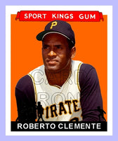 1933 Goudey Sport Kings Roberto Clemente Fantasy Card - Pittsburgh Pirates - 3433