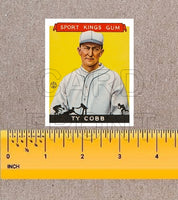 1933 Goudey Sport Kings Ty Cobb Reprint Card - Detroit Tigers - 3336