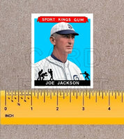 1933 Goudey Sport Kings Joe Jackson Fantasy Card - Chicago White Sox - 3421
