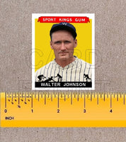 1933 Goudey Sport Kings Walter Johnson Fantasy Card - Washington Senators - 3422