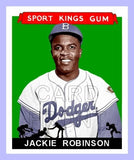 1933 Goudey Sport Kings Jackie Robinson Fantasy Card - Brooklyn Dodgers - 3425