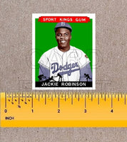 1933 Goudey Sport Kings Jackie Robinson Fantasy Card - Brooklyn Dodgers - 3425