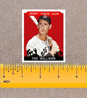 1933 Goudey Sport Kings Ted Williams Fantasy Card - Boston Red Sox - 3430