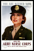 1943 WWII Poster 11X17 - Army Nurse Corps - 3104