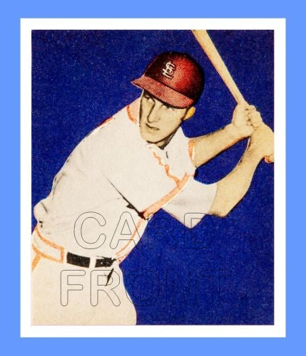 1949 Bowman Stan Musial Reprint Card - St. Louis Cardinals - 3397