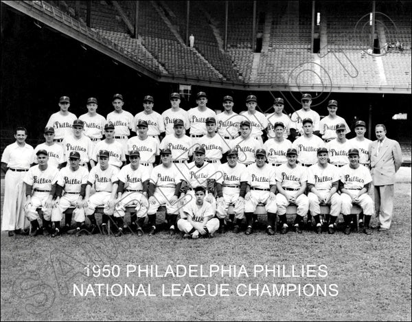 1950 Philadelphia Phillies 11X14 Photo - National League Champions Whiz Kids - 1458