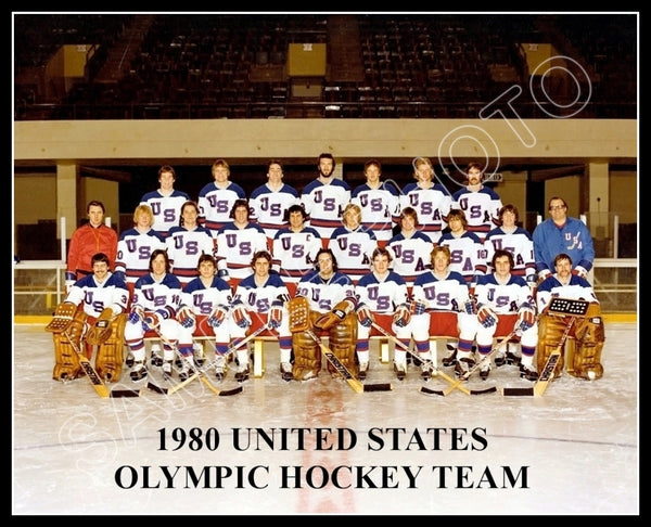 1980 USA Olympic Hockey Team 8X10 Photo - Miracle On Ice Lake Placid New York - 3075