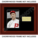 Grover Cleveland Alexander Matted Photo Display 8X10 - Philadelphia Phillies - 102