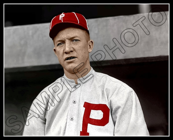 Grover Cleveland Alexander Colorized 8X10 Photo - 1915 Philadelphia Phillies - 88