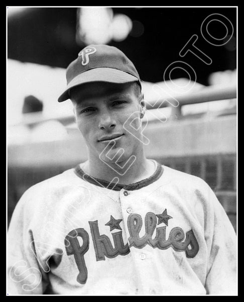 Richie Ashburn 8X10 Photo - 1949 Philadelphia Phillies - 109