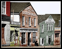 Slave Auction House Colorized 11X14 Photo - 1864 Atlanta Georgia - 2428