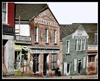 Slave Auction House Colorized 8X10 Photo - 1864 Atlanta Georgia - 2426