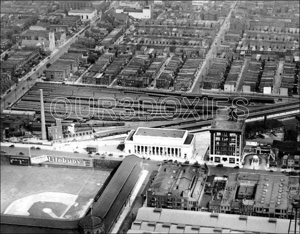 1926 Baker Bowl 11X14 Photo - Philadelphia Phillies The Cigar Box - 1026