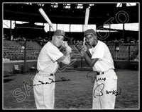 Ernie Banks Duke Snider 11X14 Photo - Autographed Cubs Dodgers - 897