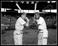 Ernie Banks Duke Snider 8X10 Photo - Autographed Cubs Dodgers - 895