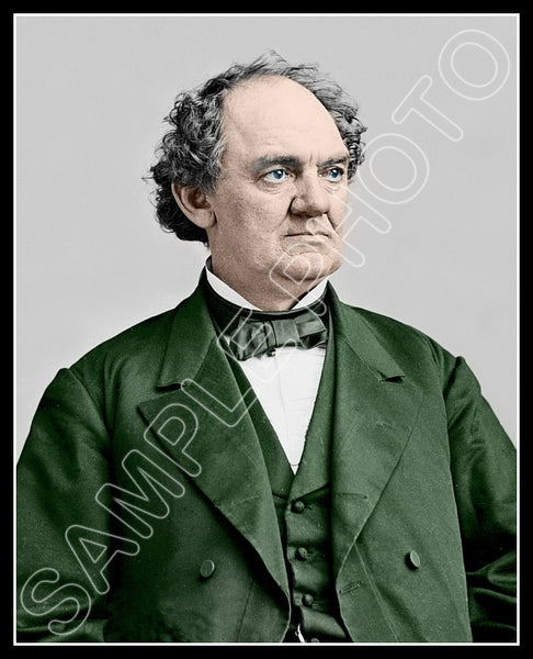 1860 P.T. Barnum Colorized 8X10 Photo - 2629