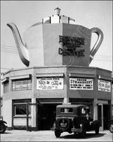 1939 Ben Hur Coffee Shop 8X10 Photo - Los Angeles California - 2311