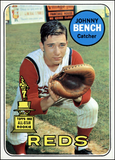 Johnny Bench 11X14 Photo - 1969 Cincinnati Reds Topps Card - 120
