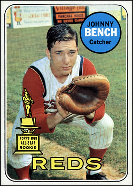 MLB 1969 Johnny Bench Cincinnati Reds Color 8 X 10 Photo Picture