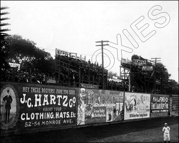1908 Bennett Park 8X10 Photo - Detroit Tigers - 1031