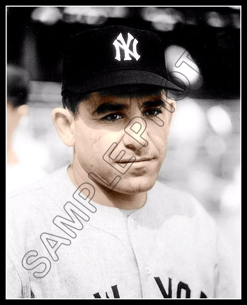 Yogi Berra Colorized 8X10 Photo - New York Yankees - 130