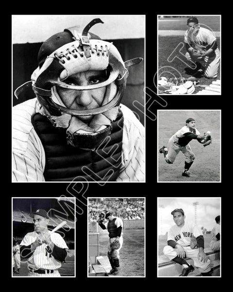 Yogi Berra Collage 8X10 Photo - New York Yankees - 132