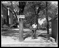 1939 Colored Water Fountain 8X10 Photo - Halifax North Carolina - 2431