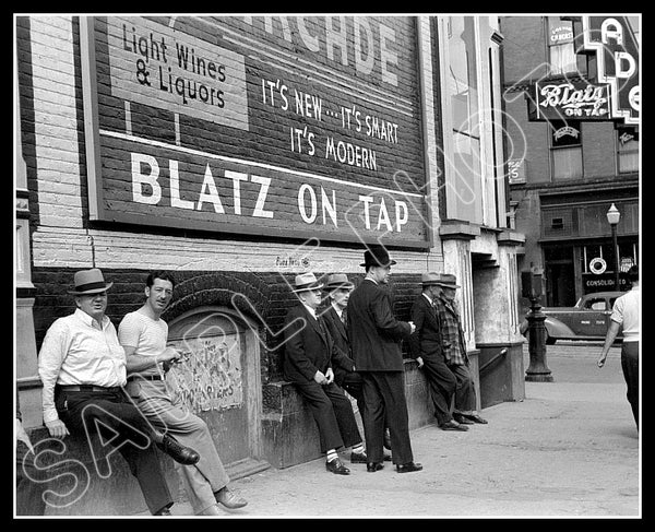 Blatz Beer 8X10 Photo - 1939 Butte Montana - 2221