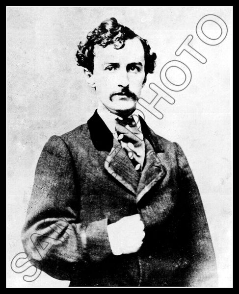 John Wilkes Booth 8X10 Photo - Lincoln Assassin - 2634