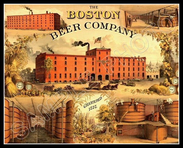 1880 Boston Beer Company 8X10 Photo - 2222