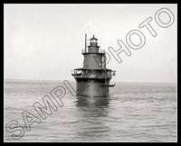 Deer Island Lighthouse 8X10 Photo - 1906 Boston Massachusetts - 2432