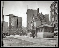 Adams Square Station 8X10 Photo - 1905 Boston Massachusetts - 2434