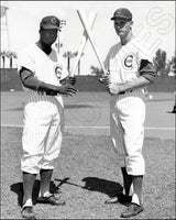 Lou Brock Ken Hubbs 8X10 Photo - 1962 Chicago Cubs - 1650