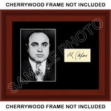 Al Capone Matted Photo Display 8X10 - 2639
