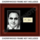 Al Capone Matted Photo Display 8X10 - 2640